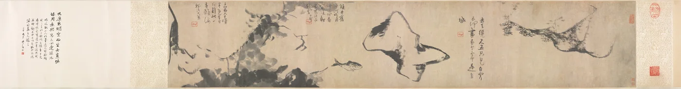 Fische und Felsen, Mitte bis Ende 1600er